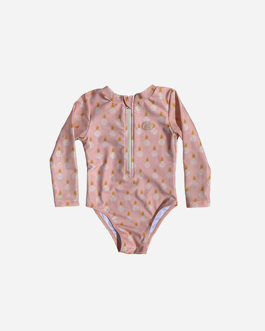 Spring Suit- Pink Pineapple